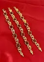 Bracelet FST44 Gold Finish Rakhi Set  (3)